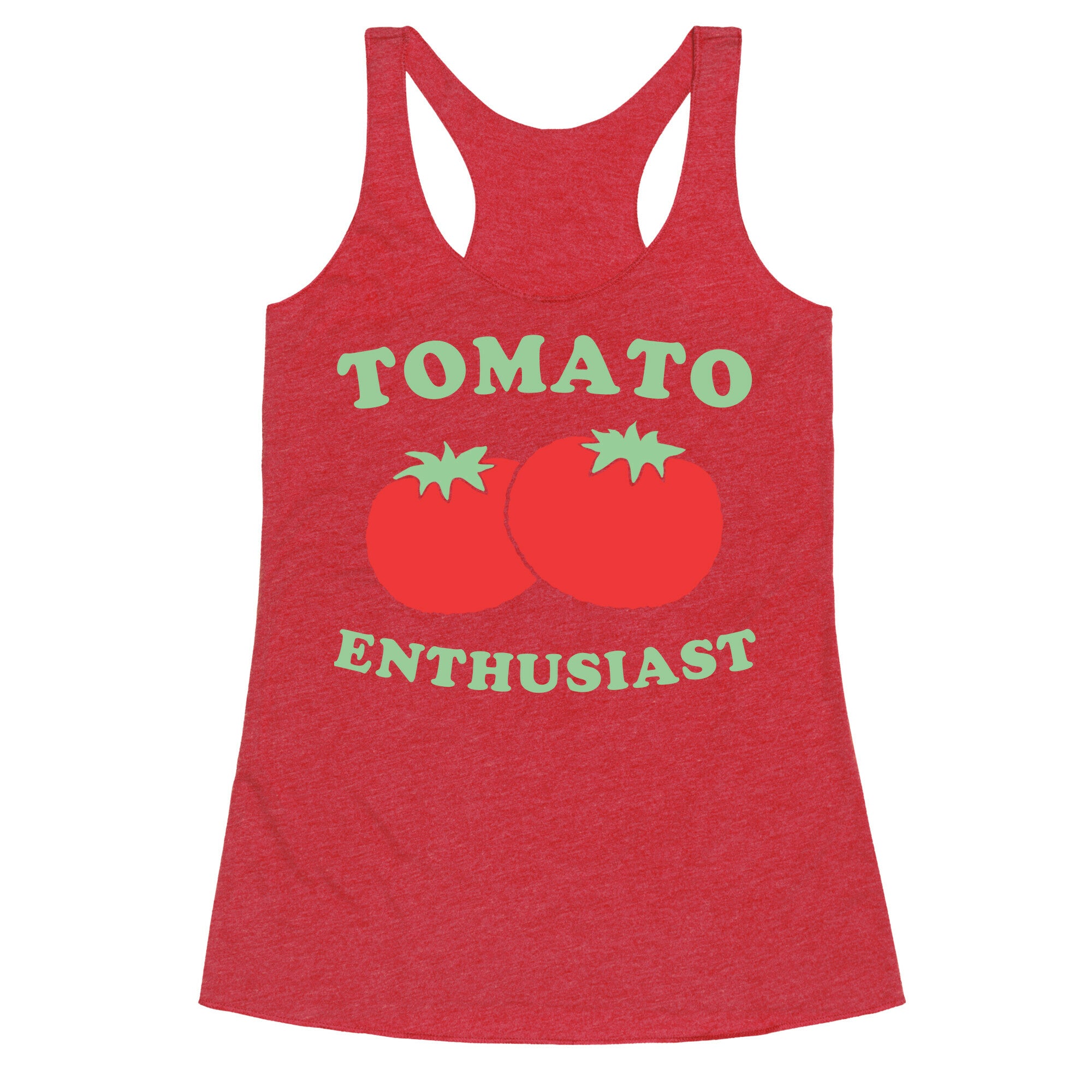 Tomato Enthusiast Racerback Tank